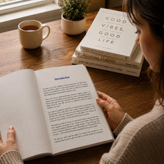 Bestselling Self Help Book Bundle for Mindset Personal Growth Reading, Atomic Habits, Don’t Believe Everything You Think and Good Vibes Good Life Paperback Books