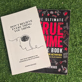 True Crime Puzzle + Dont Believe Everything you Think