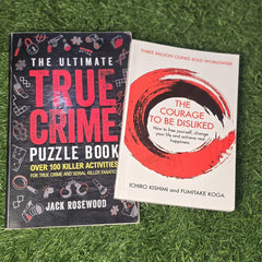 True Crime Puzzle + The Courage To Be Disliked