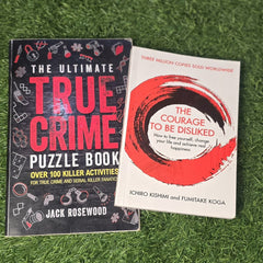 True Crime Puzzle + Dont Believe Everything you Think