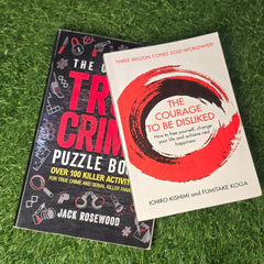 True Crime Puzzle + The Courage To Be Disliked