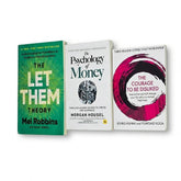 Self Help Book Bundle – Let Them Theory, Psychology of Money & Courage to Be Disliked – Personal Growth, Mindset & Money Habits Guide