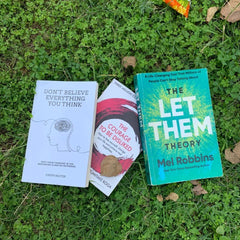 Self Help Book Bundle – Don’t Believe Everything, Courage to Be Disliked & Let Them Theory – Personal Growth, Mindset & Psychology Books Set for Motivation & Life Improvement