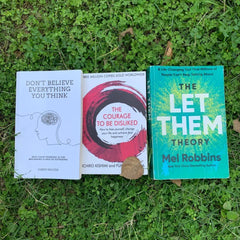 Self Help Book Bundle – Don’t Believe Everything, Courage to Be Disliked & Let Them Theory – Personal Growth, Mindset & Psychology Books Set for Motivation & Life Improvement