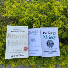 Self Help Books Bundle+Psychology of Money+Atomic Habits & Don’t Believe Everything You Think | Finance, Habits & Overthinking Mindset Collection