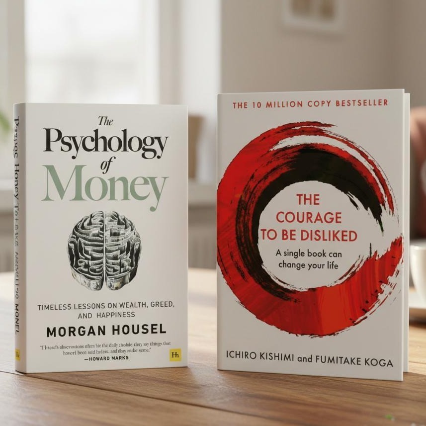 Psychology of Money + The Courage to be Disliked