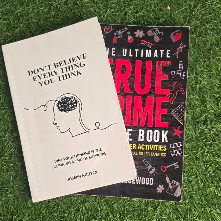 True Crime Puzzle + Dont Believe Everything you Think