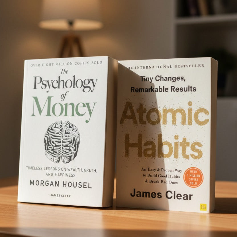 Psychology of Money +  Atomic Habit
