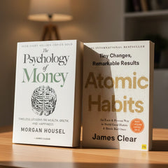 Psychology of Money +  Atomic Habit