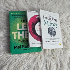 Self Help Book Bundle – Let Them Theory, Psychology of Money & Courage to Be Disliked – Personal Growth, Mindset & Money Habits Guide
