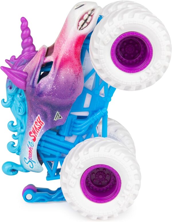 Monster Jam, Official Sparkle Smash Monster Truck - Image 4