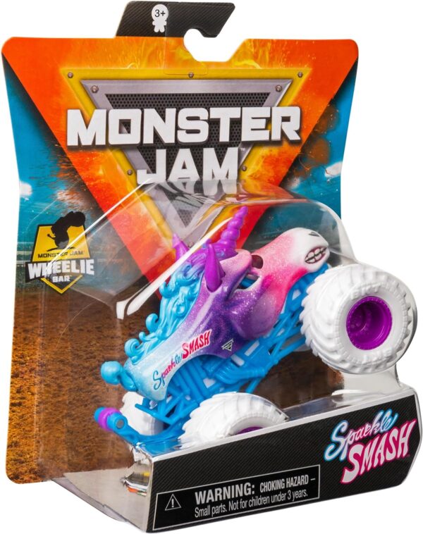 Monster Jam, Official Sparkle Smash Monster Truck - Image 3