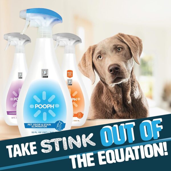 Roll over image to zoom in Pooph Pet Odor Eliminator, 32oz Spray - Dismantles Odors on a Molecular Basis, Dogs, Cats - Image 9