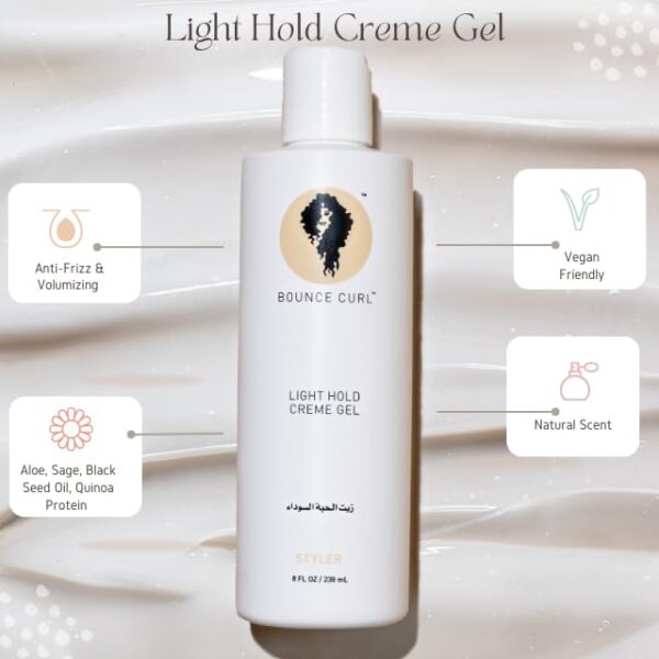 Bounce Curl Light Creme Hair Gel Lotion (8oz) - Image 2