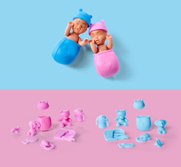 Simba 105733588 - Steffi Love Baby Surprise, Pregnant Doll with Baby Surprise, Boy, Girl, Twins, 3 Assorted Designs, Only One Item Supplied, Over 11 Pieces, 29 cm, from 3 Years - Image 7