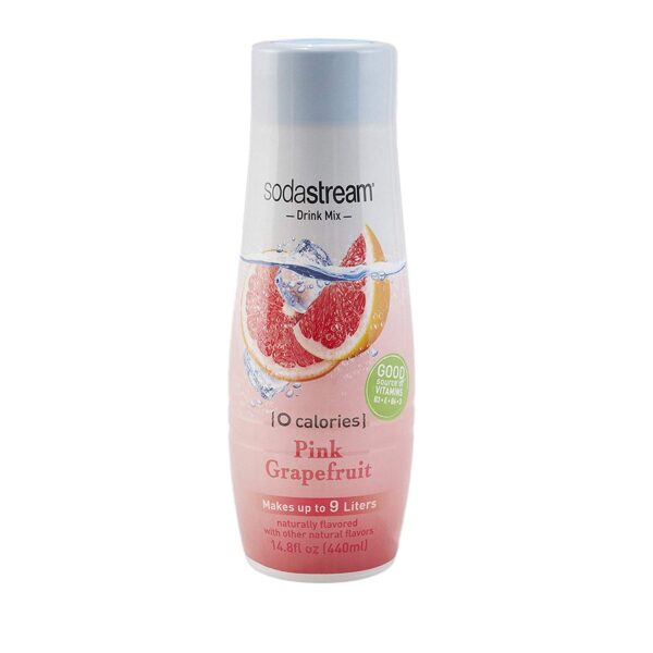 SodaStream Pink Grapefruit Zero Calorie, 14.8 Fl Oz (Pack Of 3), 14.8 Fl Oz - Image 3