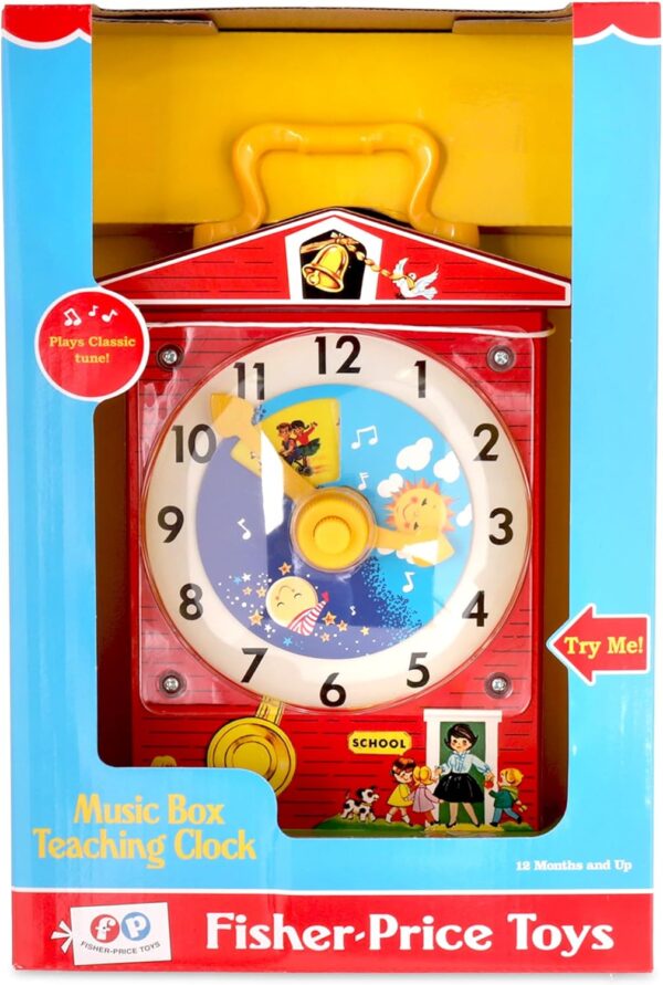 Fisher Price Classic Teaching Clock - Image 2
