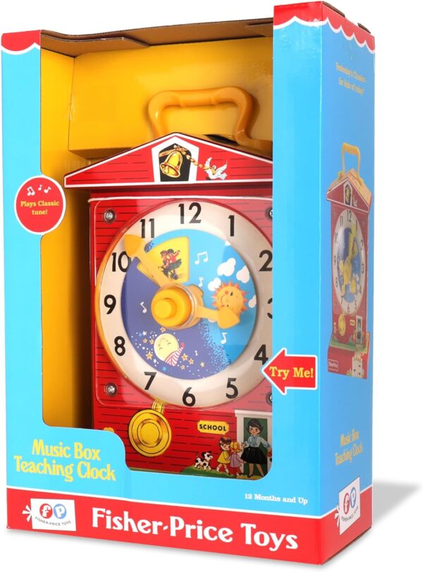 Fisher Price Classic Teaching Clock - Image 3