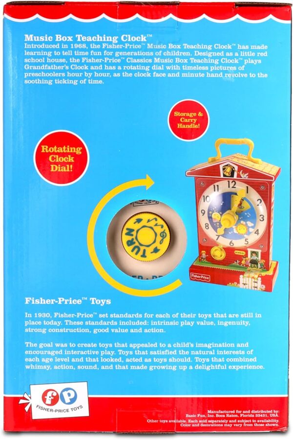 Fisher Price Classic Teaching Clock - Image 4