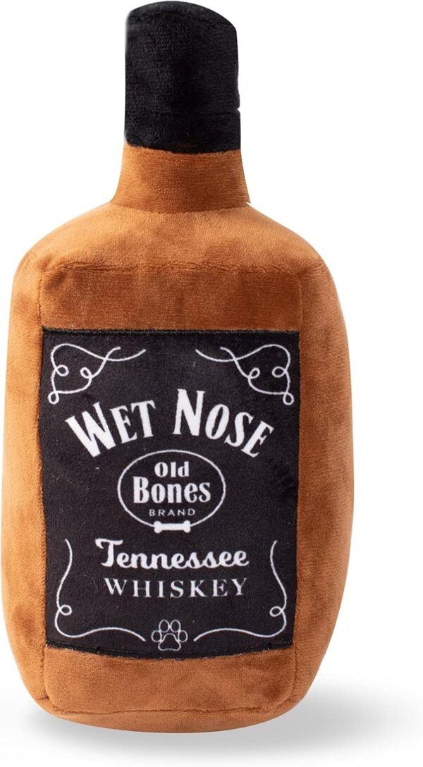 Fringe Studio Plush Dog Toy, Wet Nose Whiskey (289717), All Breed Sizes, Medium